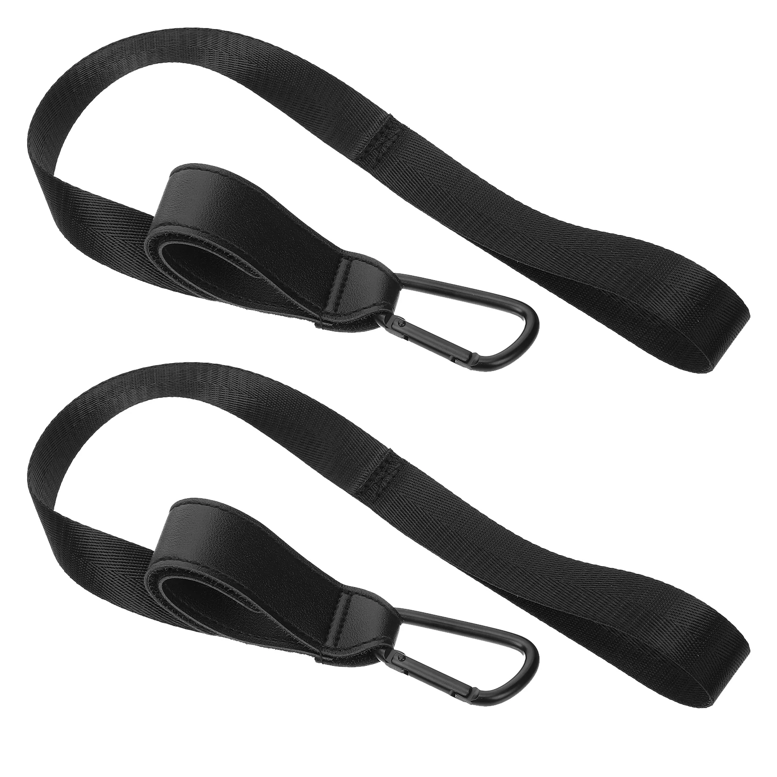 

2 Pcs Baby High Chair Stroller Safety Wrist Strap Pushchair Straps Harness Belt Black Pram Accessories