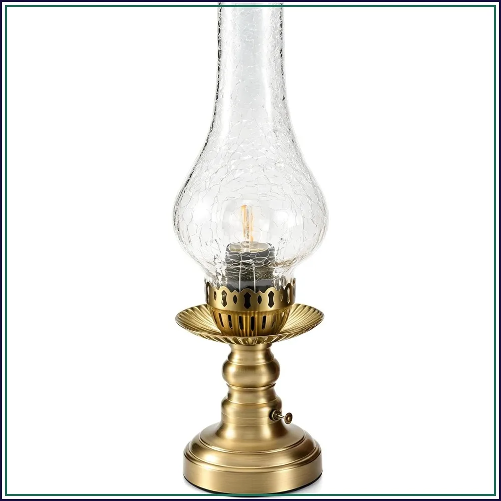 Vintage Rechargeable Cordless Table Lamp with Dimmer