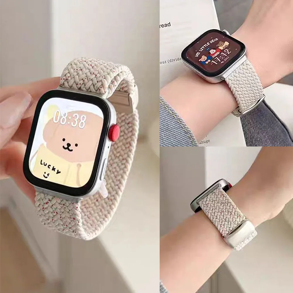 

Magnetic braided Band For Huawei Watch Fit 4 Pro Strap Replacement Sport Bracelet Correa Brecelet for Huawei fit 4 3 Accessories