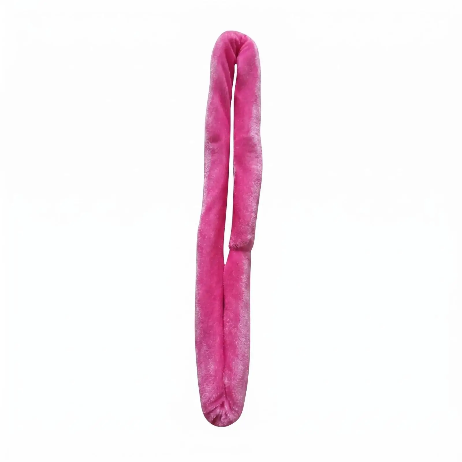 Secure Grip Aerial Dance Ring Padded Velvet Strap Loop Support for Airborne Moves and Floor Practice