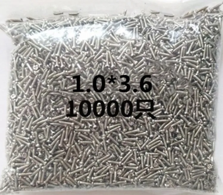 10000Pcs Micro Phillips Screws Nuts Washers Eyeglass Sunglass Repair Set  Accessories