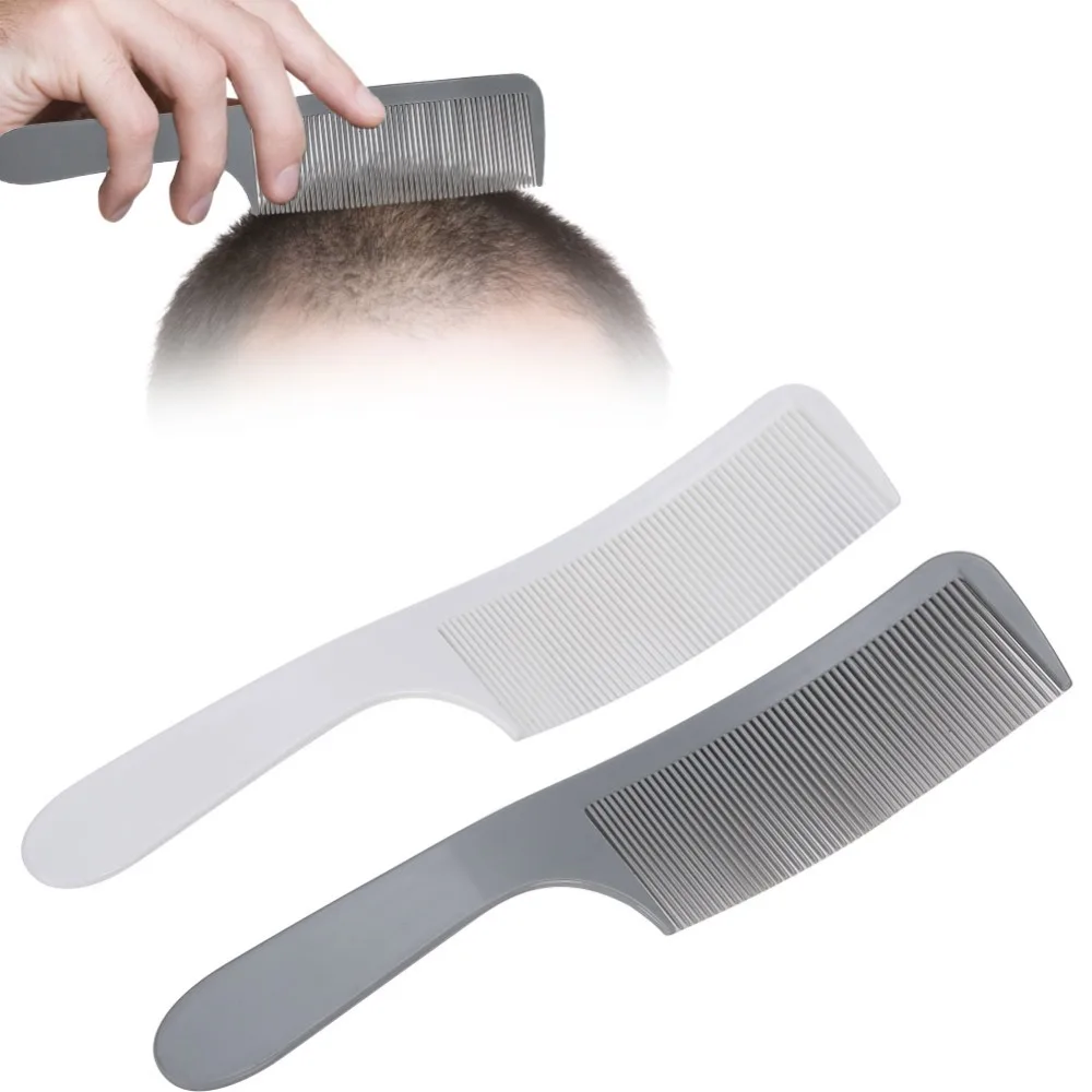 4PCS Versatile Curved Design Barber Clipper Combs Ergonomic Handle Multi-Color Set Hair Cutting Comb Flat Top Comb Home Use