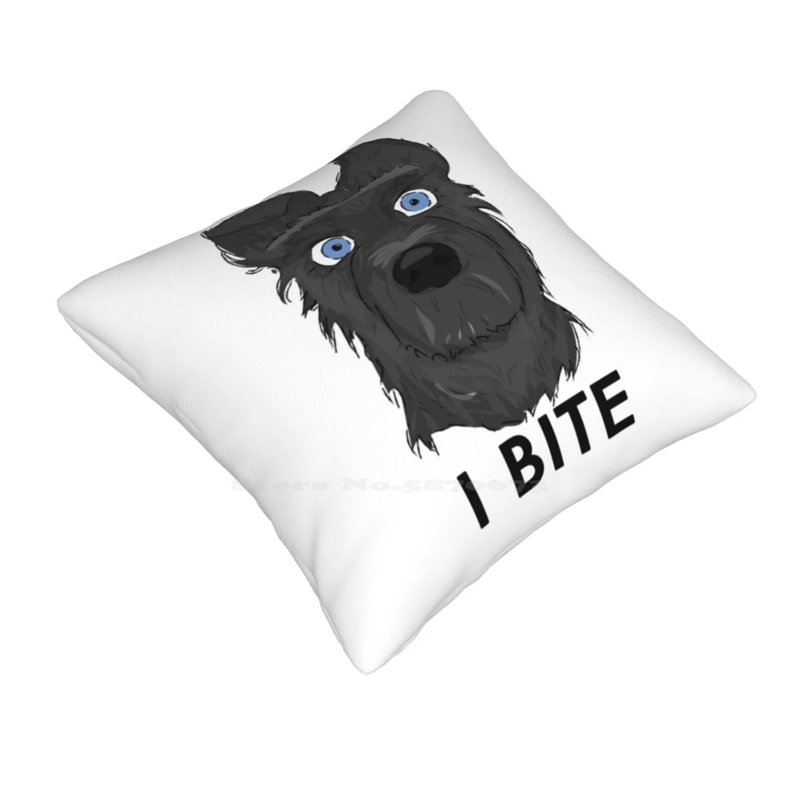 Chief Bites ( Isle Of Dogs ) Pillows Case Bedroom Home Decoration Isle Of Dogs Pets Wes Anderson Criterion Humor Comedy Film