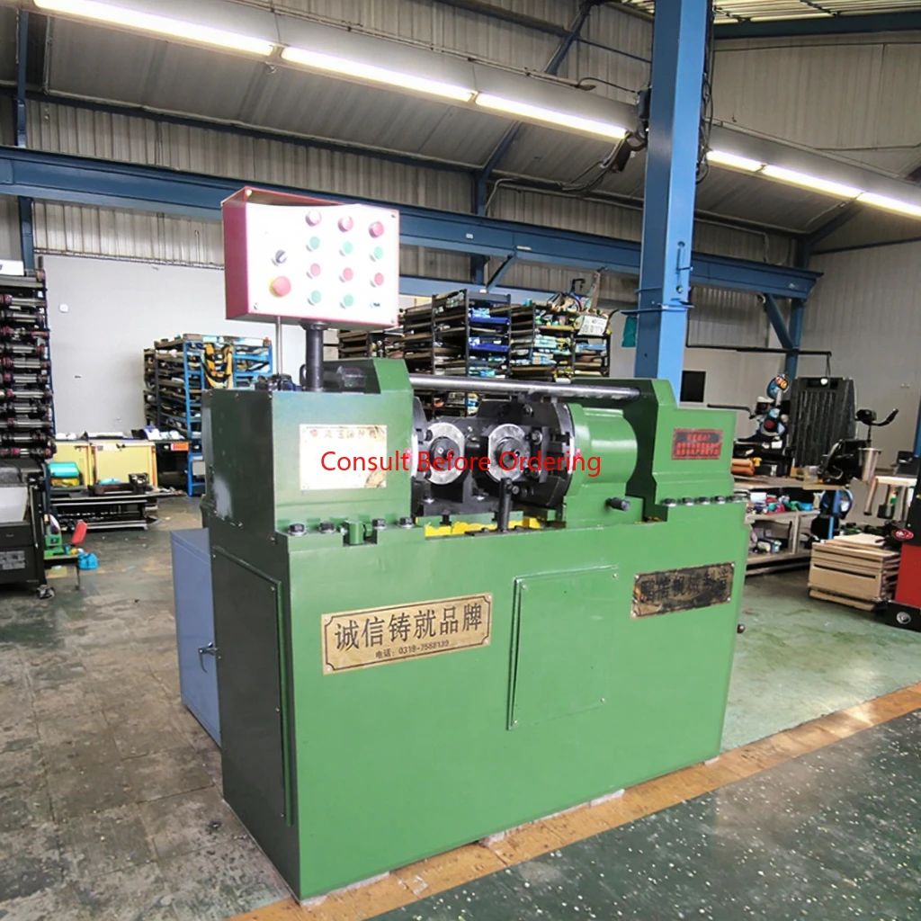 Filettatrice per aste in acciaio da 4-42 mm per la lavorazione di varie fili Laminatrice automatica per fili per cucire per la produzione di bulloni