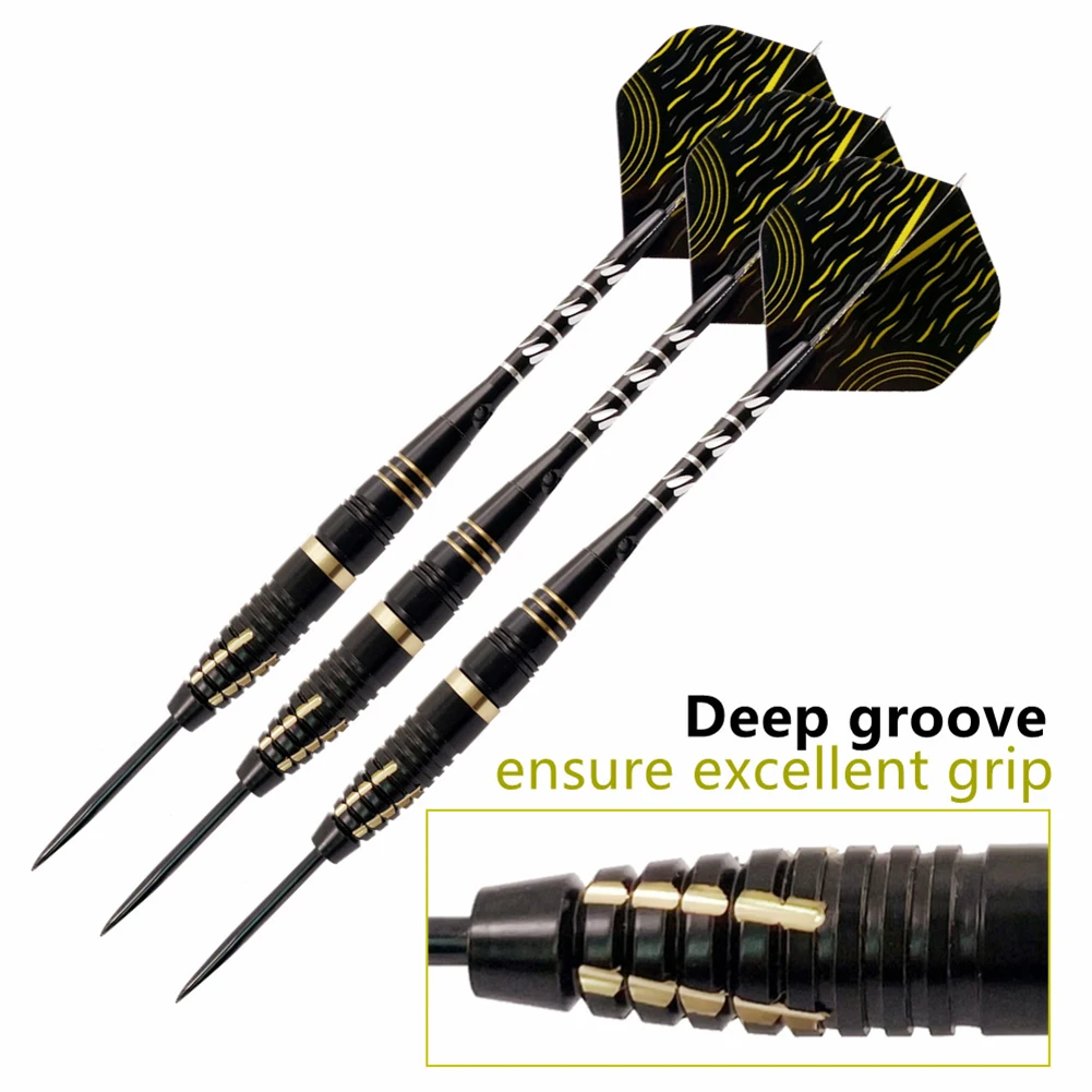 

3pcs/Set Throwing Hard Dart Lightweight Needle Tip Darts Replaceable Multipurpose with Storage Case for Amusement Games