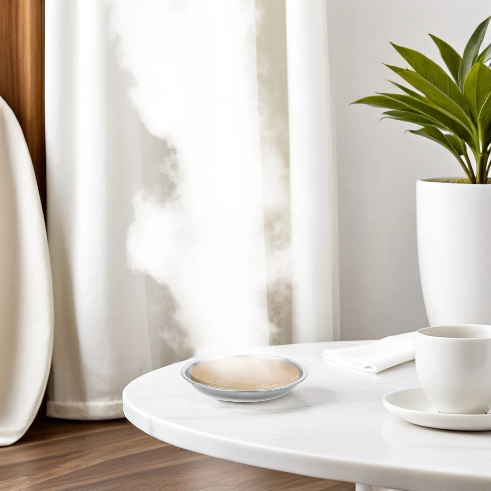 10 قطعة الفولاذ المقاوم للصدأ الدخان بيليه لوحة 8 سنتيمتر مقاومة للحرارة المؤثرات الخاصة صينية للتصوير الفوتوغرافي إنتاج الفيلم تصرح الدعامة #5