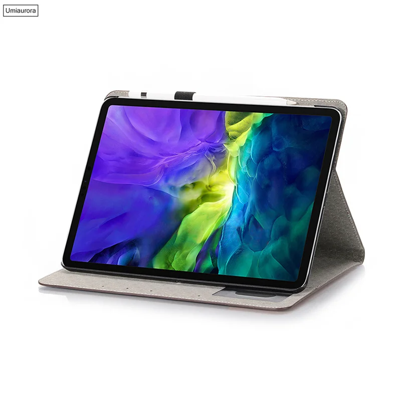 For iPad Pro 11 12.9 13 inch M2 M4 Air6 2024 Air 4 5 10.9 2022 Smart Tablet Case Luxury Flip PU Leather Stand Wallet Cover Funda