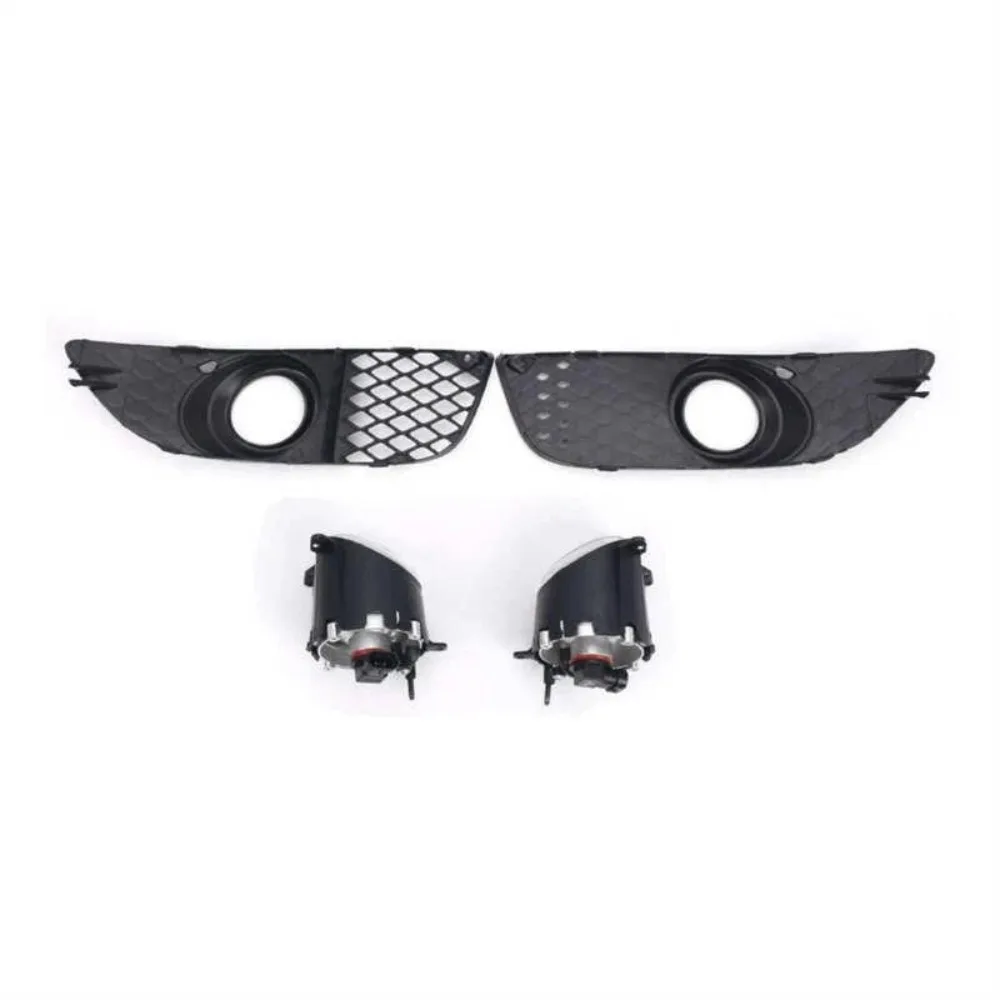 Left & Right Front Driving Fog Lights ABS Headlight Protector Cover Front Light Shield 8321A263 For Mitsubishi Lancer 2008-2017