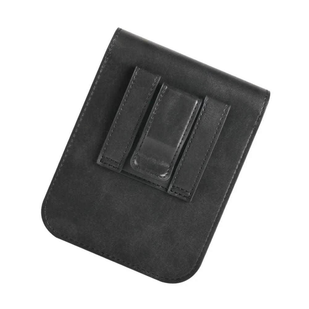 Belt Clip Bag ABS Material Compact Holster Case For IPhone Duo Leather Pouch Waist Pack Smartphones Accessories