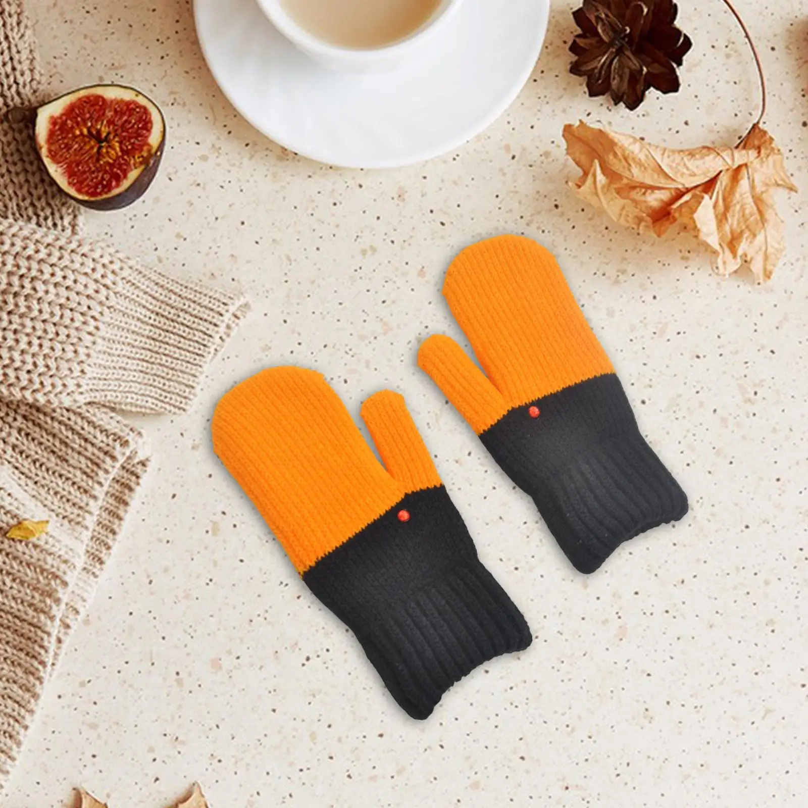 قفازات أوزة مضحكة، جميلة للنساء، قفازات شتوية سميكة وجذابة، قفازات محبوكة للجري في عيد الميلاد
