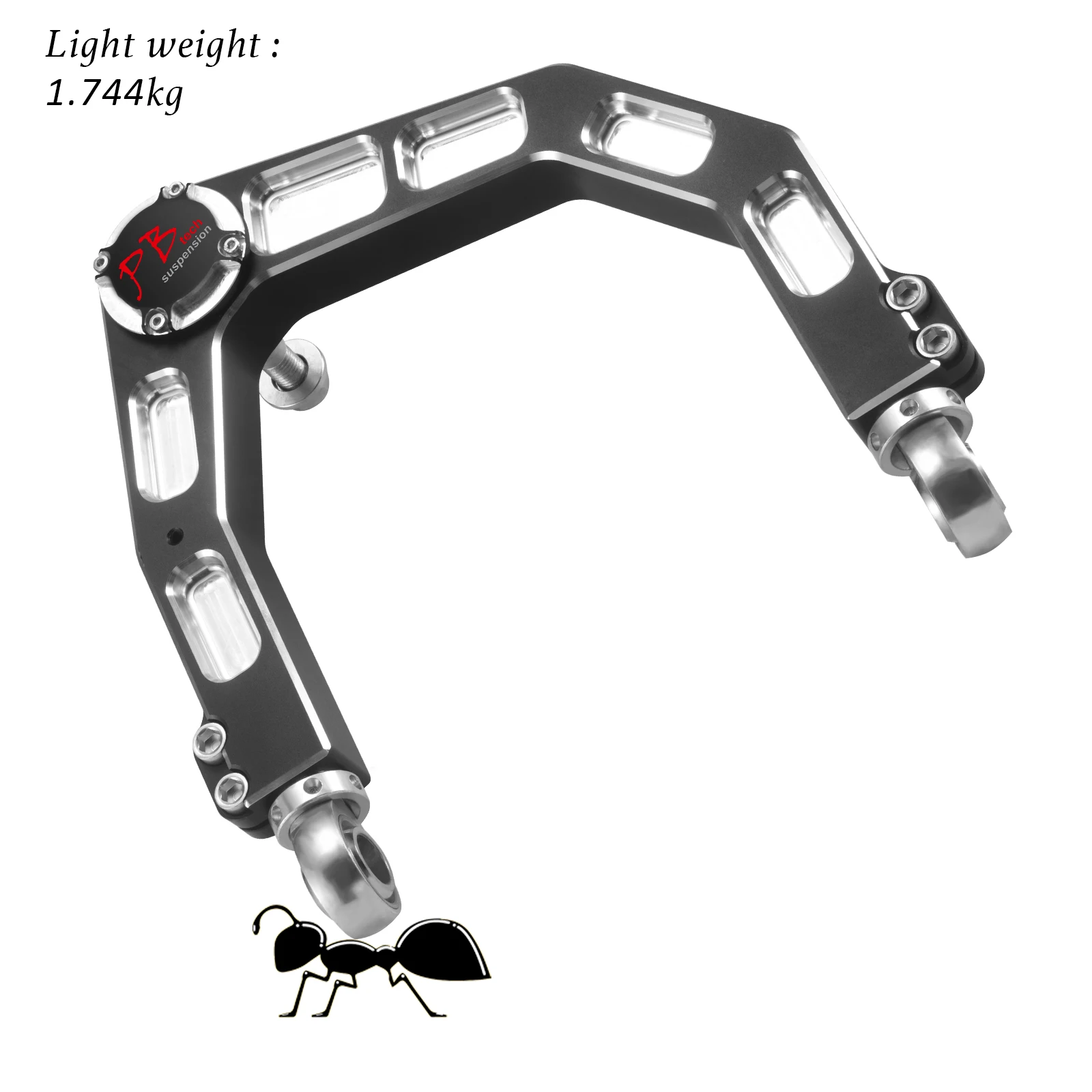 For 2005-UP Tacoma Heavy Duty Forged  Auto Suspension Arms 4x4 Off Road Aluminum Upper Control Arm Kit