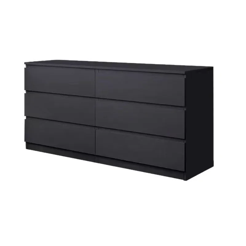 

Nordic, simple, modern, bedroom, living room, chest of drawers, TV cabinet, black, chest of drawers