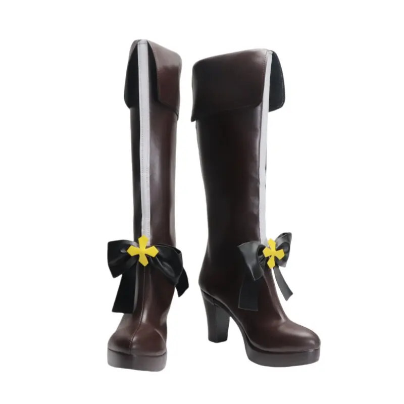 Anime The Magical Revolution of the Reincarnated Princess and the Genius Young Lady‌ Cosplay Shoes PU Leather Boots For Carnival