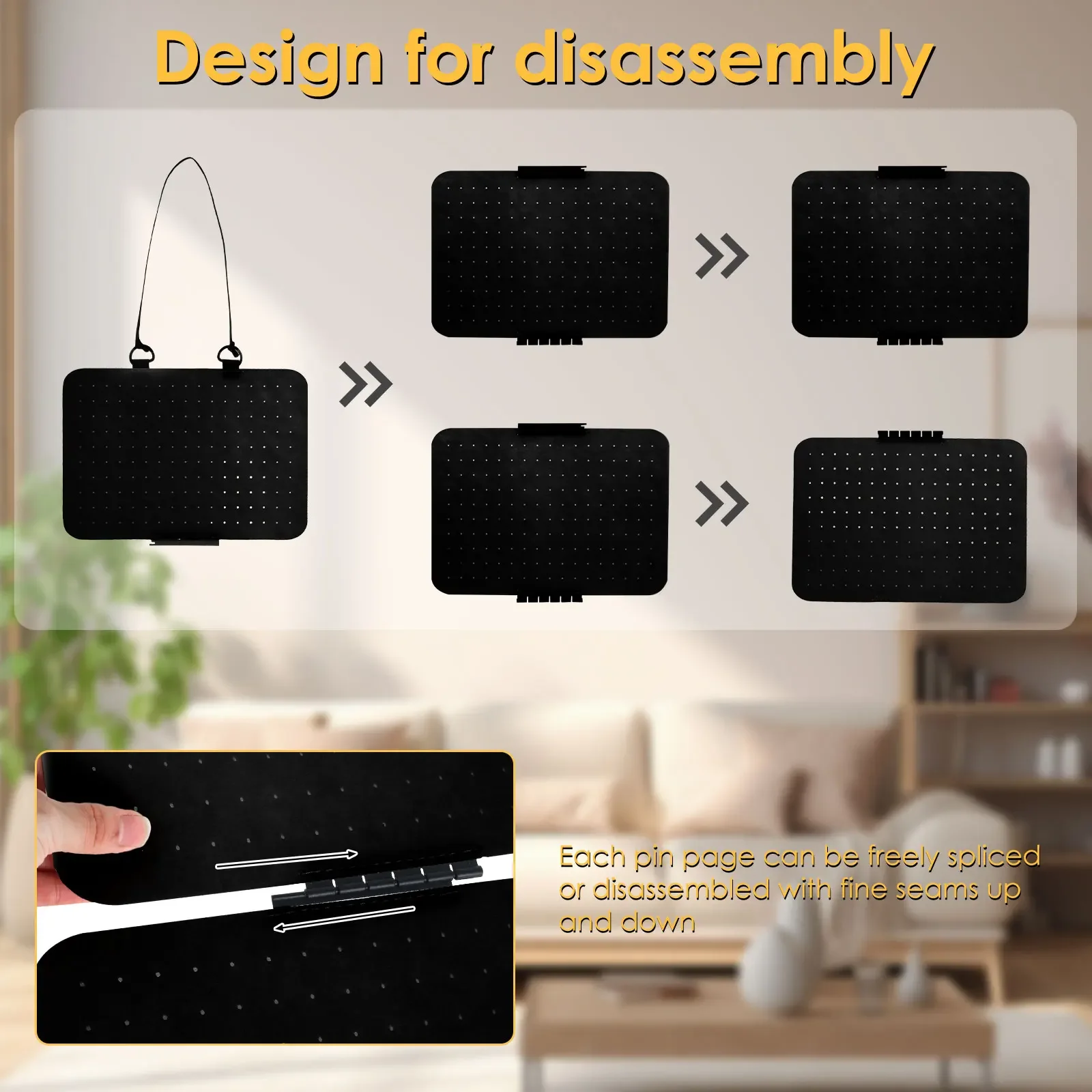 Hanging Enamel Lapel Pin Display Panels