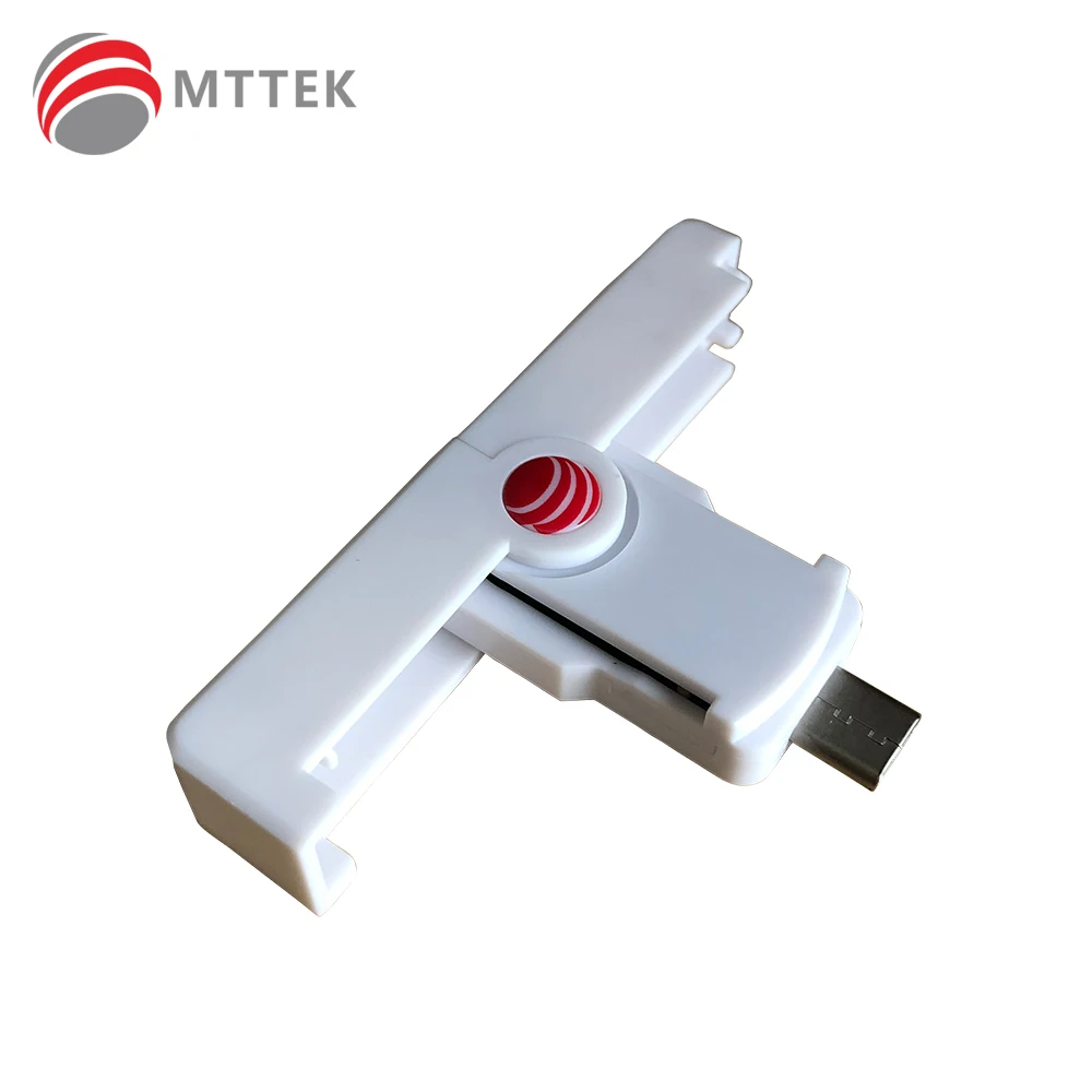 MCR3501 SmartFold tiny mobile card reader with USB Type C, for ISO7816,PKI card reader / CAC reader,Digital tachograph reader