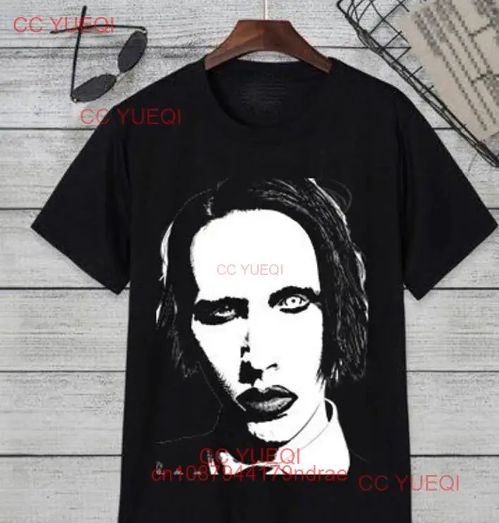 Футболка с изображением Мэрилин Мэнсон мы-хаос, футболка Мэрлин Мэнсон, графическая футболка