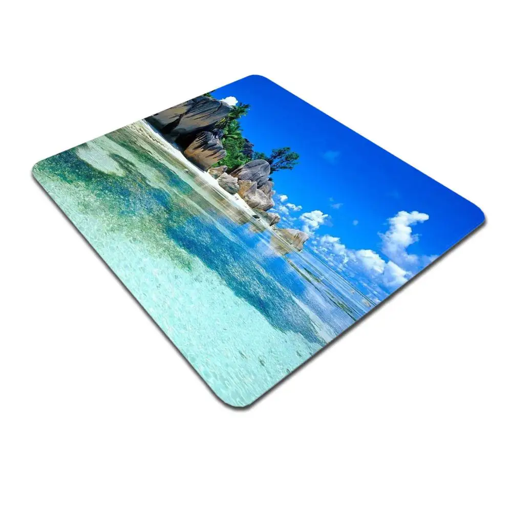 Coconut Palm Beach Cool Customized Gaming MousePads Computer Laptop Anime Mouse Mat Gamer Speed Mice Retail Mousepad HYBXAXC