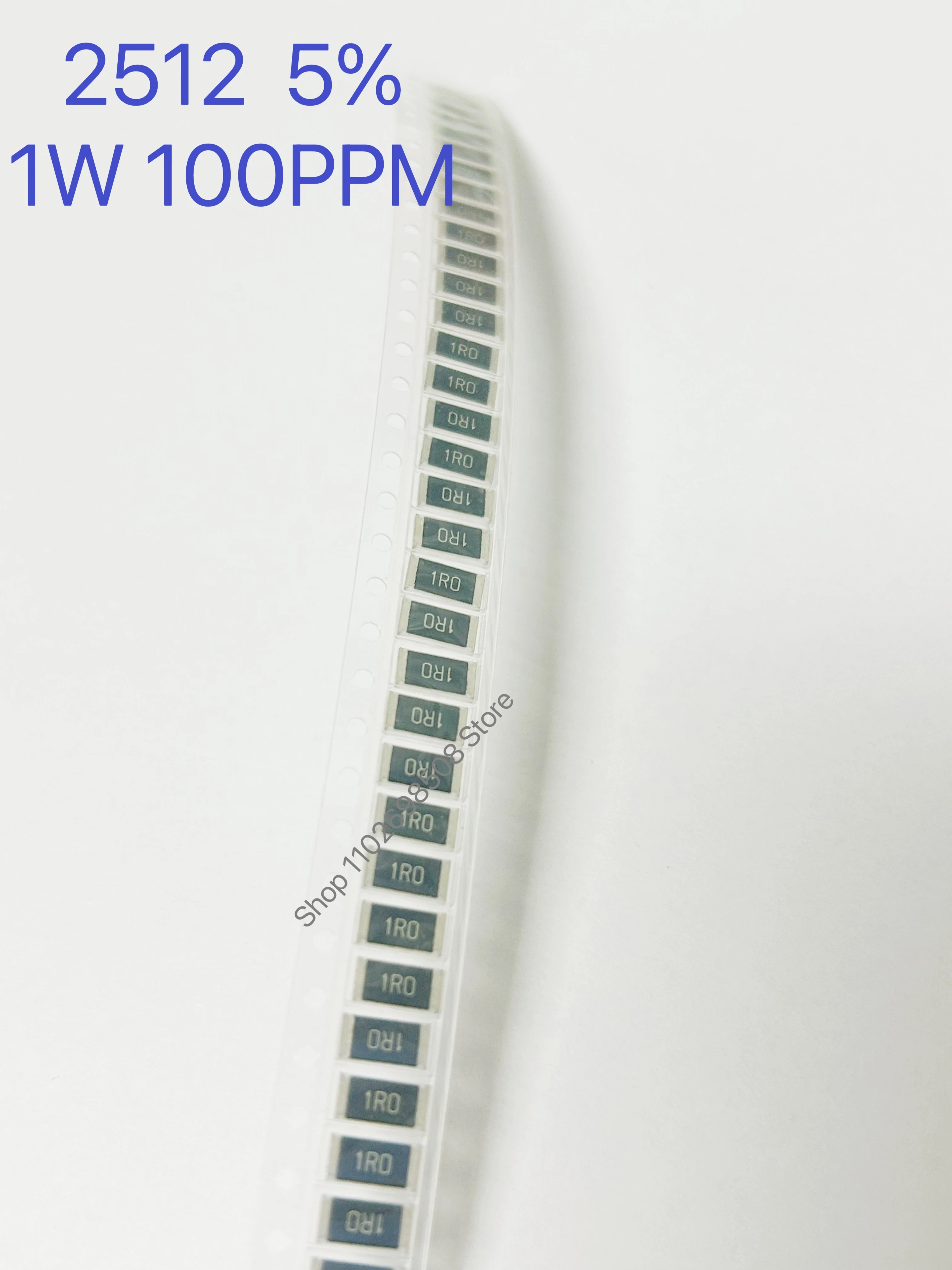 100PCS 2512 SMD 5% resistor 0R-10M 0.1R 0.22R 0.47R 1R 3.3R 10R 22R 100R 82 47 10 1K K K K 100K 220K 470K 750K 1M 4.7M 6.2M 9.1M