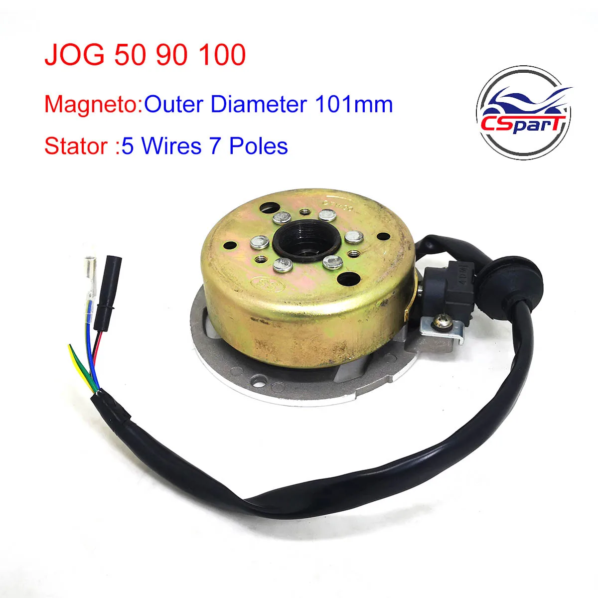 Magneto stojan zestaw koła zamachowego 1PE40QMB Jog 50 90 Jonway Kazuma Keeway skuter części gokartów