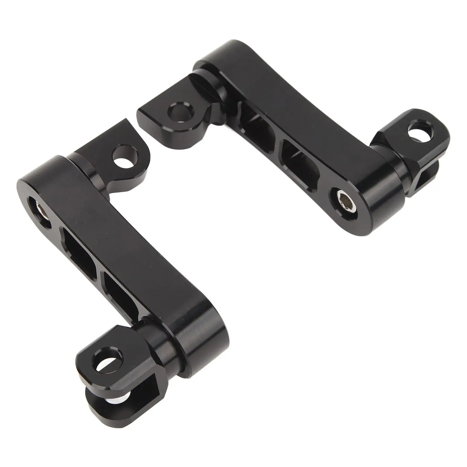 for touring Foot Peg Highway Bracket Adjustable Anti Crack Rugged Clamp Extensions