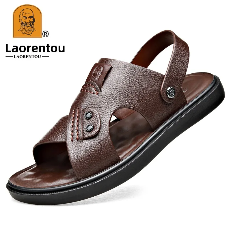 sandales-decontractees-pour-hommes-en-cuir-a-enfiler-a-semelle-plate-legeres-antiderapantes-a-double-usage-style-papa-a-bout-ouvert