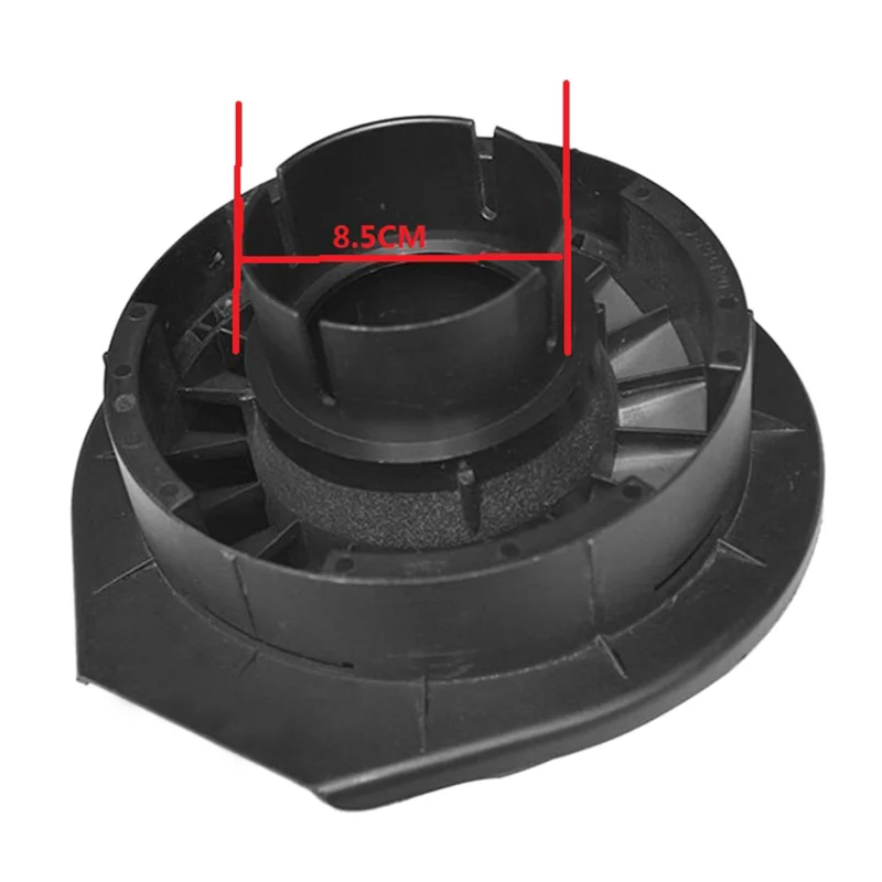 Repuesto de tapa de admisión de aire Ram para esnórquel, pieza de cabeza de seta, 3,5 pulgadas, 85mm