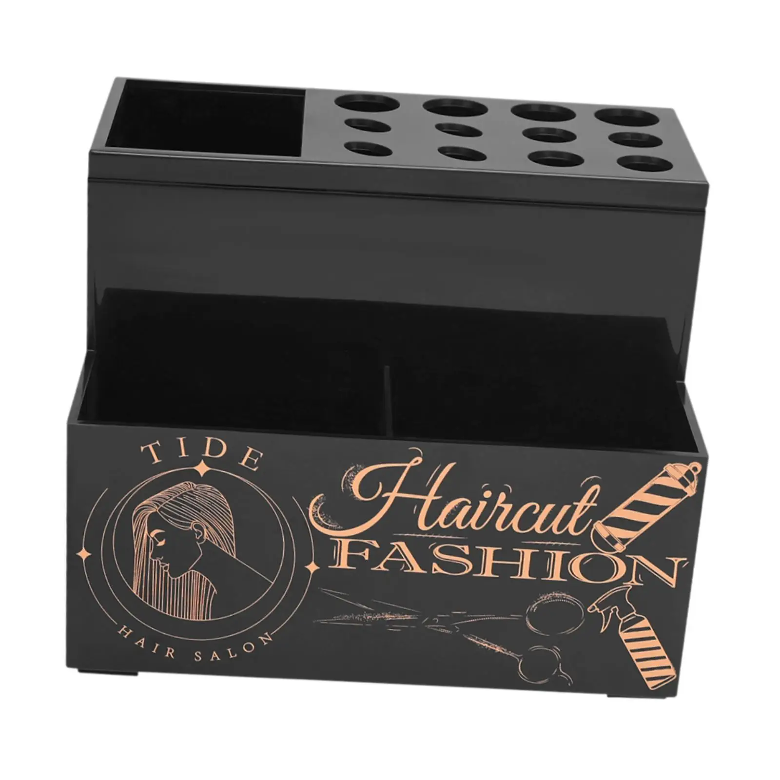 Salon Scissors Holder Rack Professional Barber Scissors Holder Box for Clips