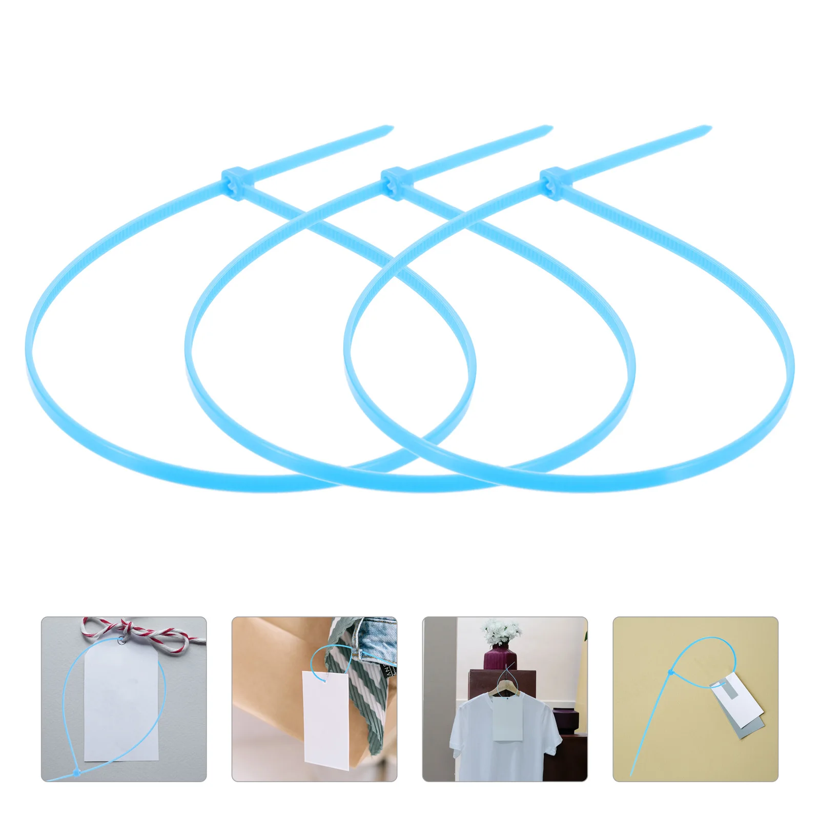 

Self-locking Cable Tie Plastic Ties Cord for Electronics Small Zip Wire Nylon Straps