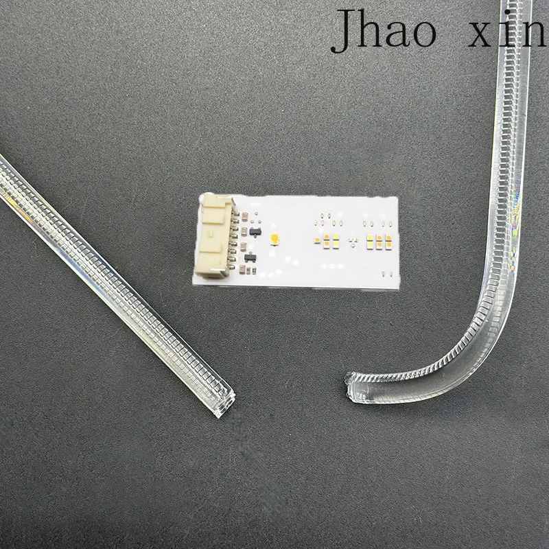 Angel Eye Chip Board Scheinwerfer DRL Lichtleiterstreifen Vorschaltgerät für Mercedes-Benz GLC X253 C253 Facelift High 2020-2022 Weiße Lichter – Detail 5