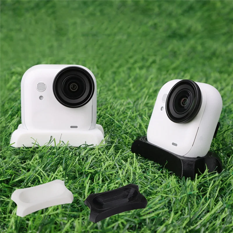 AA60-デスクトップ取り付けベース滑り止めソフトシリコンサポート Insta360 用 Go ウルトラカメラ撮影ブラケット