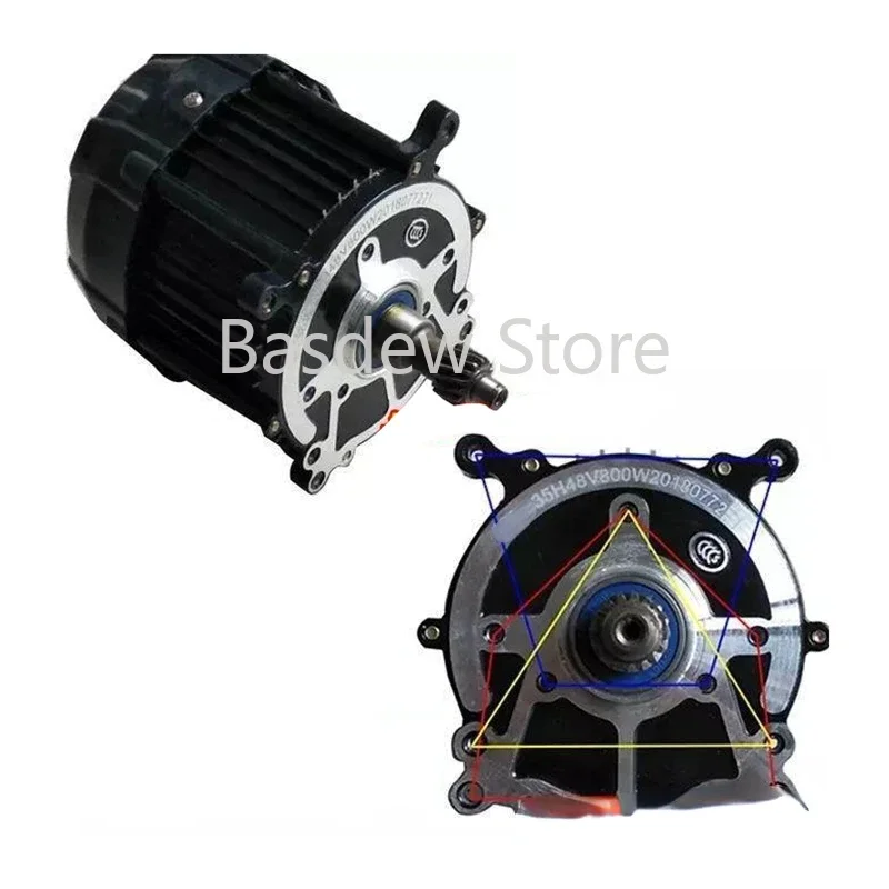 

Electric tricycle motor 48V60V500W to 1200W Eureka giant general purpose motor