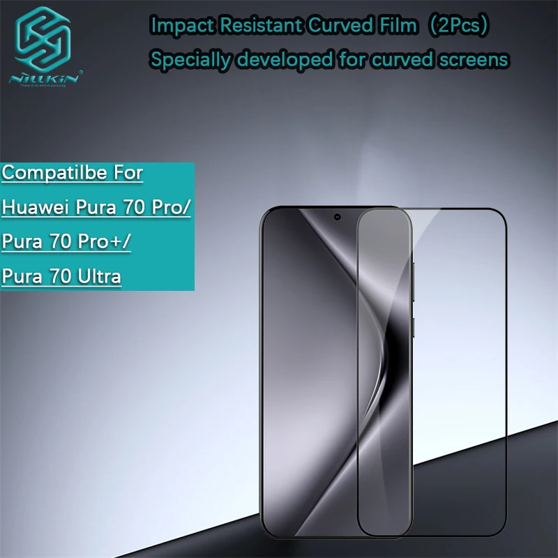 for Huawei Pura 70 Ultra film/Pura 70 Pro+/70 Pro Plus Nillkin Impact Resistant Curved Protective film screen protector 2pcs