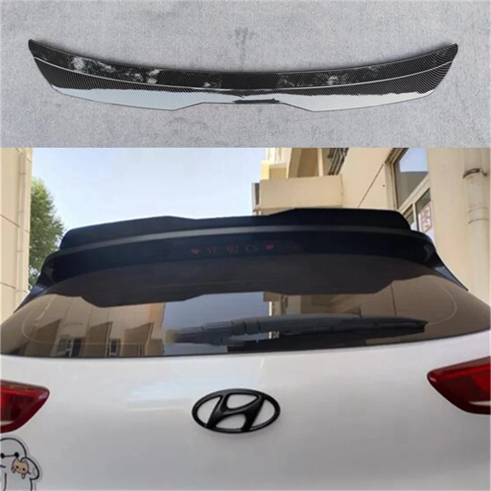 For Hyundai Tucson IX35 IX25 Spoiler 2011 2012 2013 2014 2015 2016 2017 2018 2019 2020 ABS Plastic Rear Spoiler Wing Trunk Cover