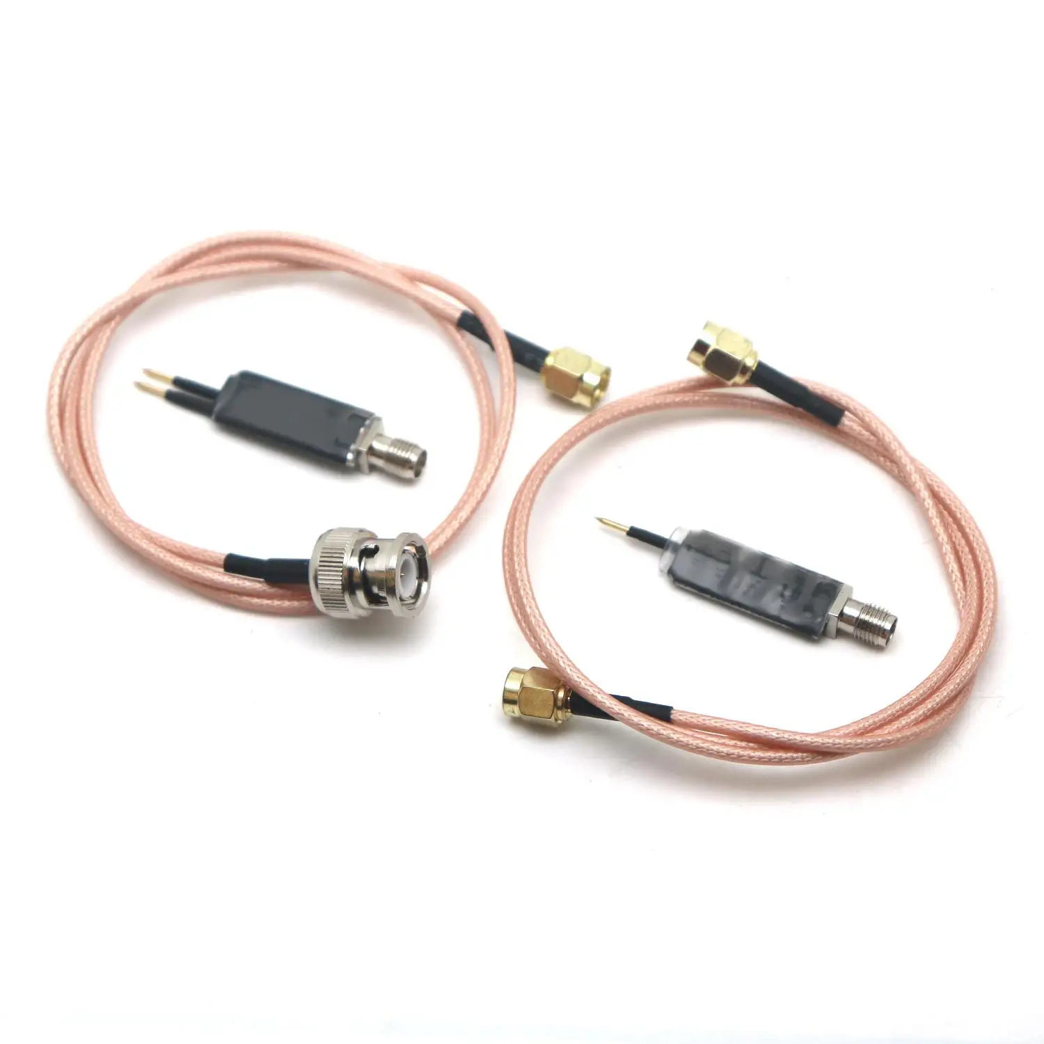 SMA-zu-Sondenadapter 1/2-Pin - HF-Testkabel SMA/BNC für Spektrumanalysator, Signalfehlersuche, Reparatur, Amateurfunk – Detail 5