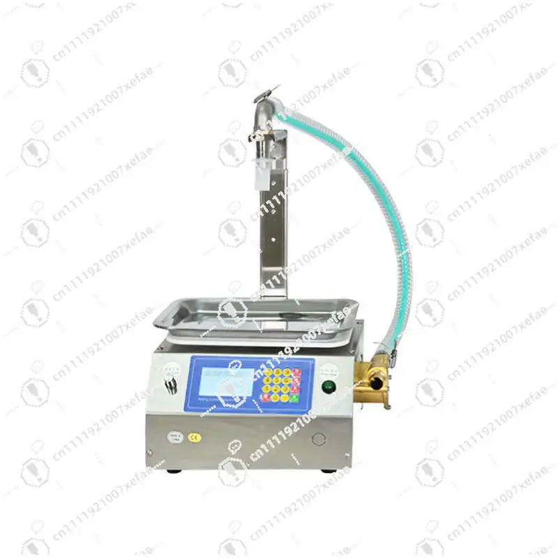 Semi-automatic Liquid Weighing and Filling Machine for Edible Oils, Viscous Liquids, Fruit Juices and Water Containing Granules