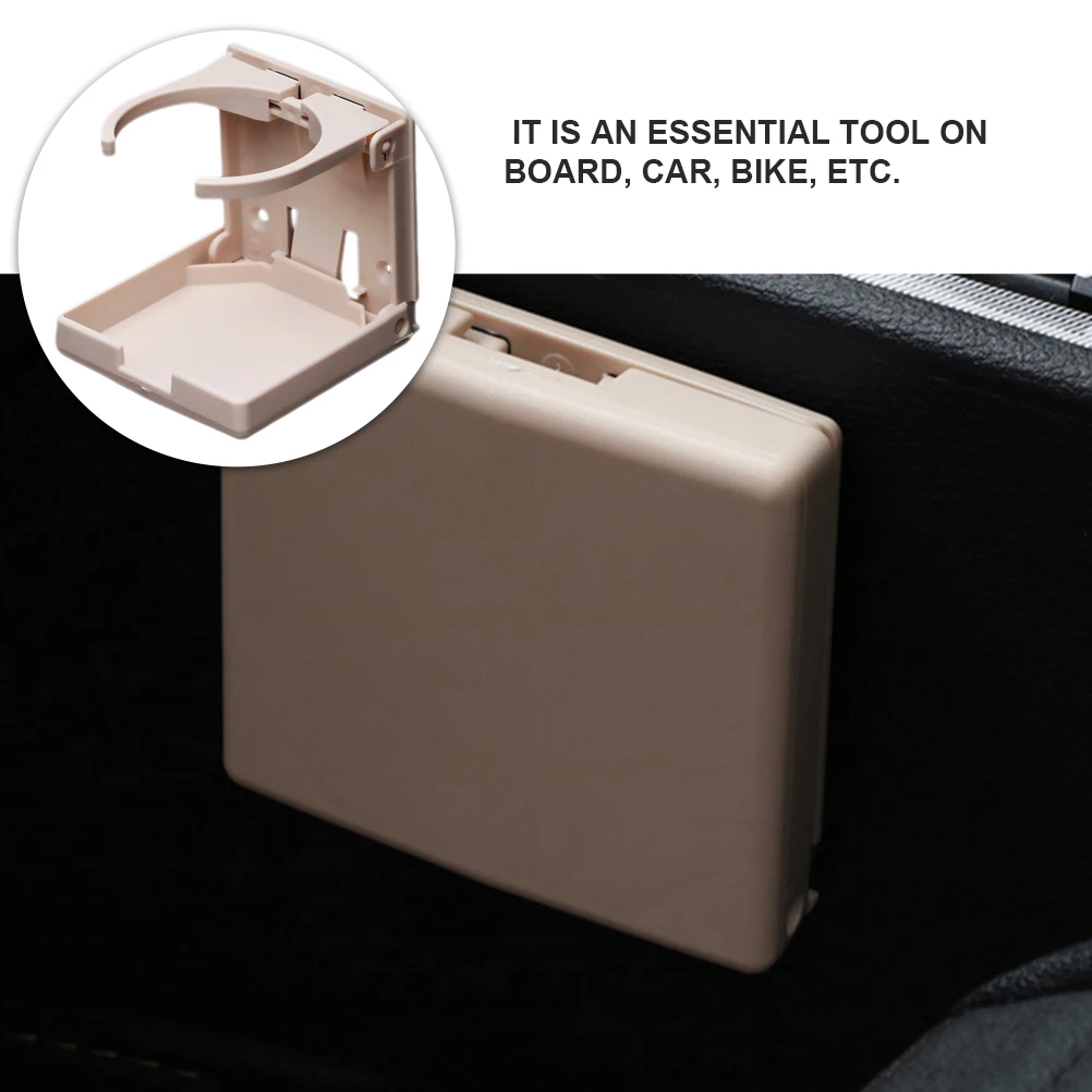 

Car Cup Holder Foldable Drink ganizer 25cm Thickness Retractable Ashtray Bracket for Boat Car Child Beverage Holder