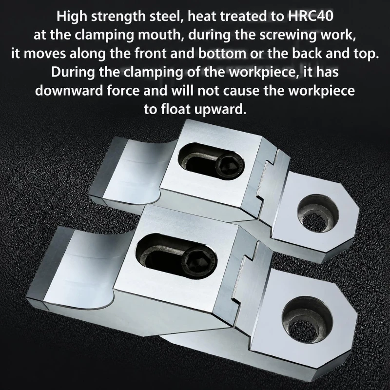 M8-M20 CNC machine One-way  side fixed pressure plate, multi-functional precision flat vise, multi-station OK fixture