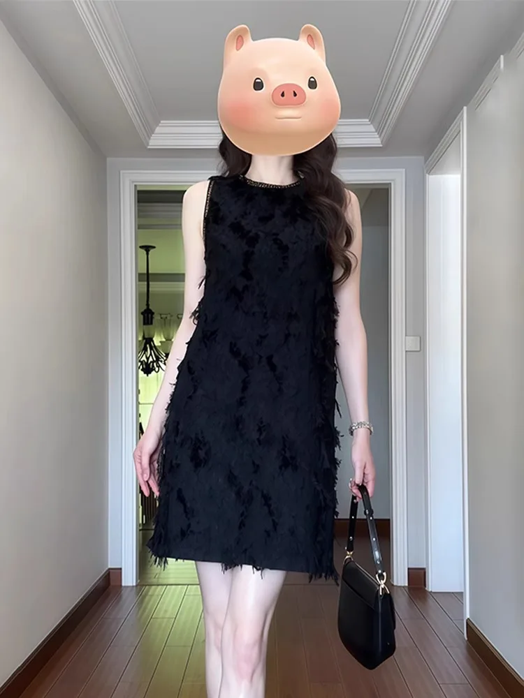 Rétro a-ligne Svel découpe florale Dr femmes été nouveau Sle jupe polyvalente trajet coréen Sle l taille