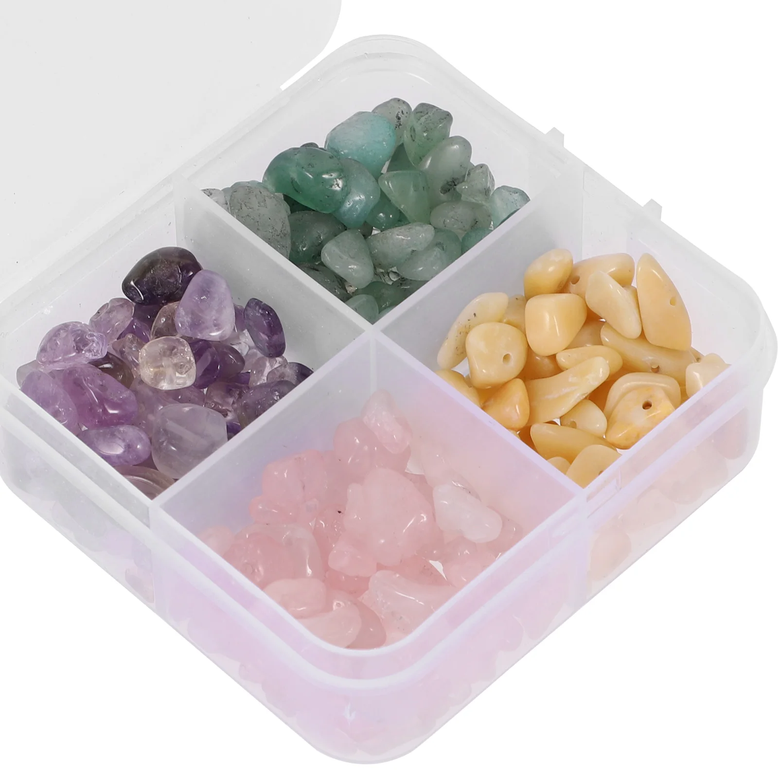 

1 Box Natural Chip Stone Beads Multicolor Irregular Loose Gemstone Chips Stones for DIY Jewelry Crafts Handmade Accessories