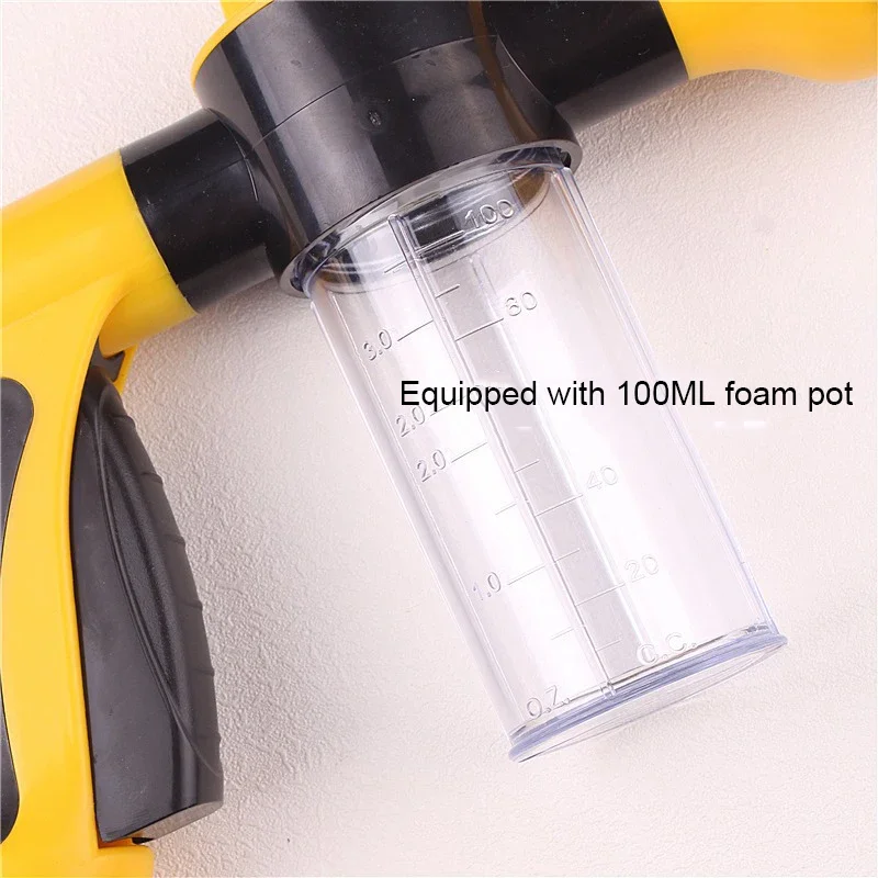 Multi-functional high pressure car wash water gun foam sprayer spray bottle household car water pipe car watering flower image 3