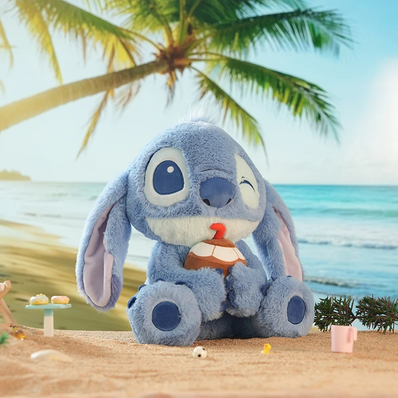 حقيبة ديزني ستيتش هوني بوت القطيفة الرسمية، حقيبة ظهر لطيفة على شكل سلسلة مفاتيح مع مادة ناعمة، هدية على طراز علوي للفتيات