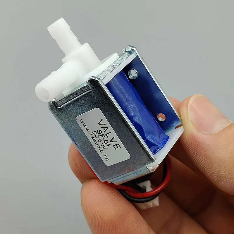 DC 6V 12V 24V küçük Mini elektrikli Solenoid vana normalde kapalı N/C mikro su akış kontrol vanası çiçek sulama valfi