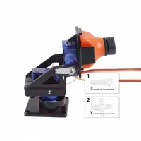 SG 90 Two-Degree-of-Freedom Servo Gimbal Plastic Bracket MG Dual-Axis Mechanical Arm Hobby RC Fixed-Wing Aircraft DIY SG90