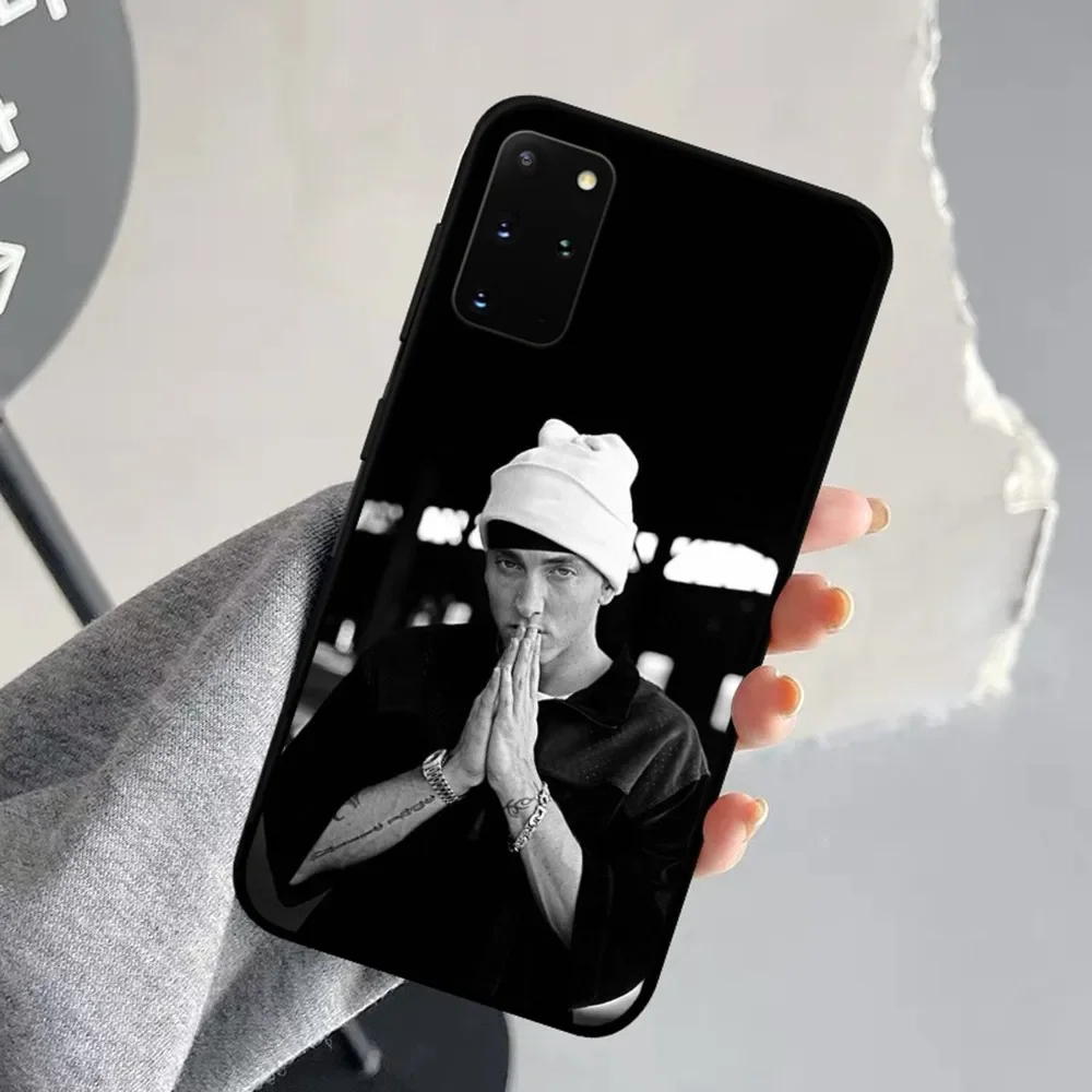 Rapper Eminem Phone Case For Samsung S 9 10 20 21 22 23 30 23plus lite Ultra FE S10lite Fundas