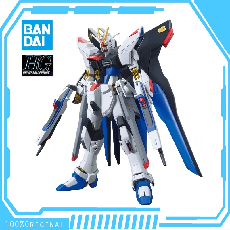 

In Stock BANDAI ANIME HG 1/144 Mobile Suit ZGMF-X20A Strike Freedom Gundam Assembly Plastic Model Kit Action Toy Figure Gift