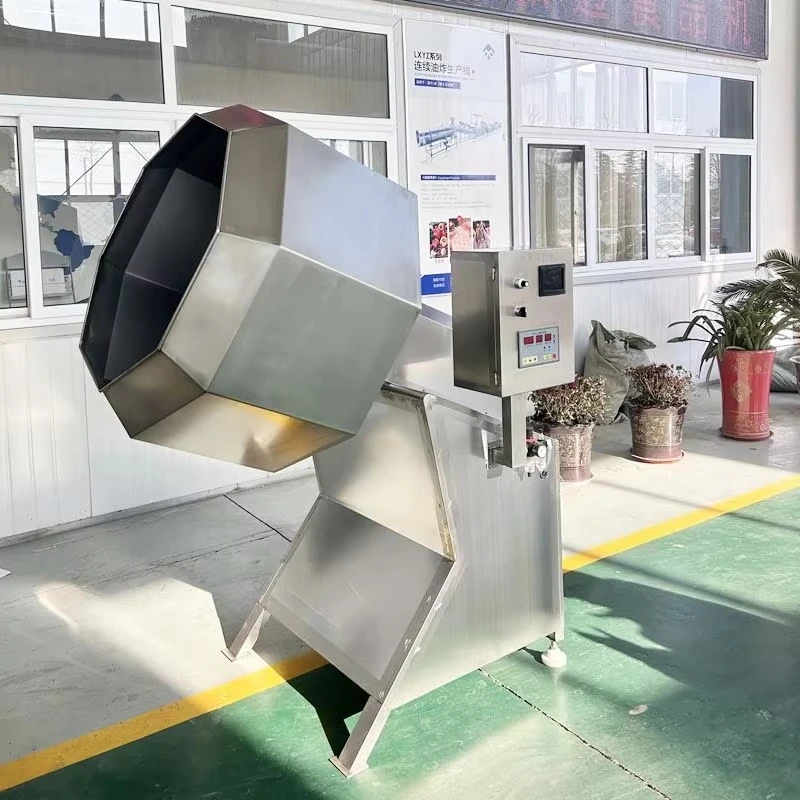 Mezcladora Industrial de Acero Inoxidable para Anís Estrellado, Mezcladora de Alimentos, Mezcladora de Condimentos para Papas y Chios, Directo de Fábrica
