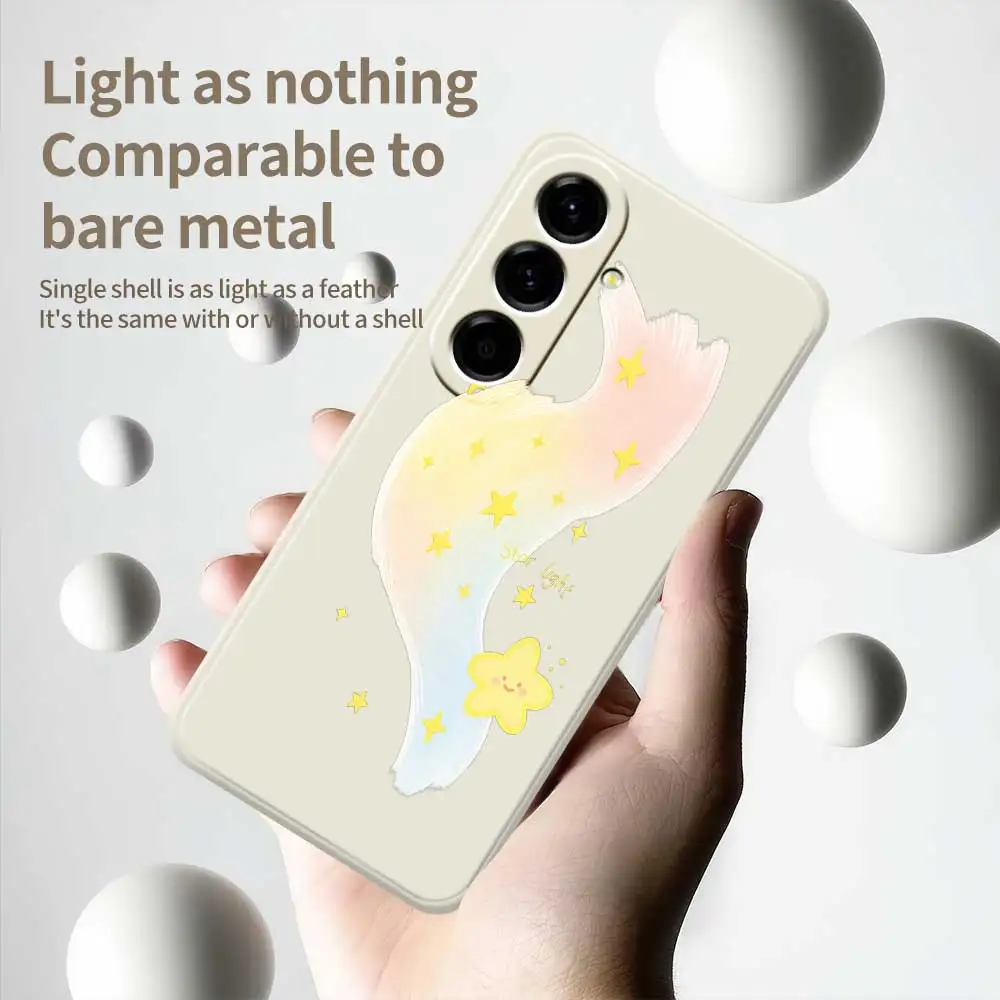 Custodia per telefono Dreamy Star per Samsung Galaxy A56 A36 A26 A06 A16 A55 5G A35 A25 A15 A54 A34 A53 A33 A52 5G A32 TPU Custodie antiurto