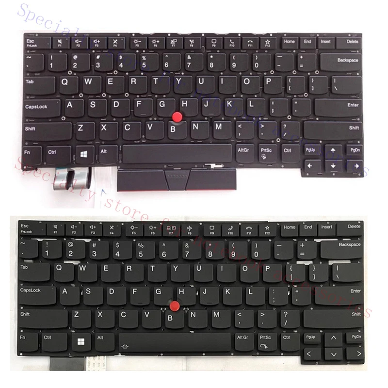 

A+ Suitable for Lenovo ThinkPad T14S Gen 1 Gen 2 Gen 3 Gen 4 Laptop Keyboard Replacement Part