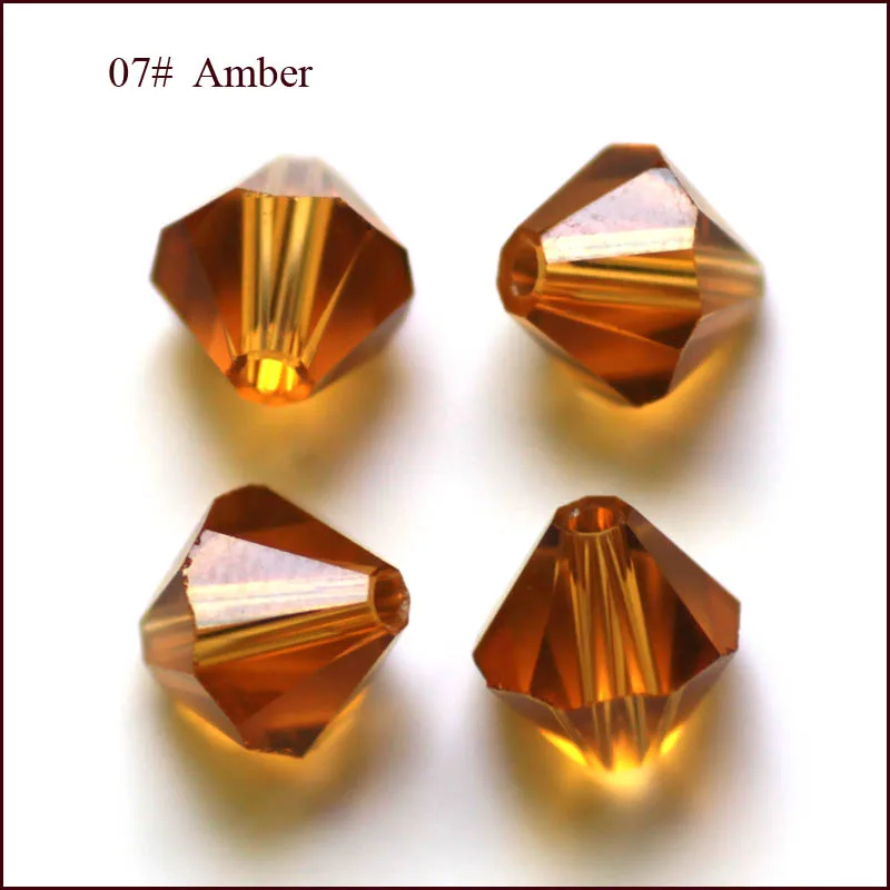 StreBelle AAA Kristall Doppelkegel Perle 5301 200 TEILE/LOS 3MM 4MM 5MM 6MM 8MM 10MM Tschechische Lose Facette Glas Perlen für DIY Schmuck Machen – Detail 10