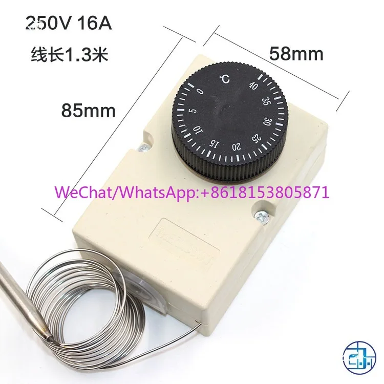 Temperature controller with shell knob 0-40 0-50 0-60 50-300 degrees